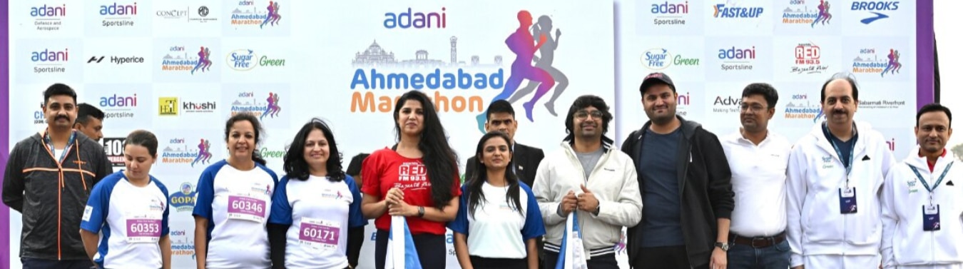 Adani Ahmedabad Marathon - #Run4OurSoldiers