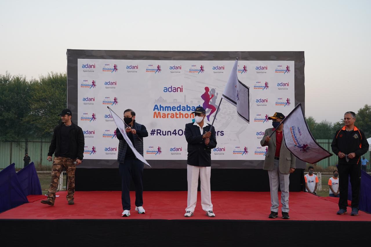 Adani Ahmedabad Marathon 2019 - 42 Km Flag Off
