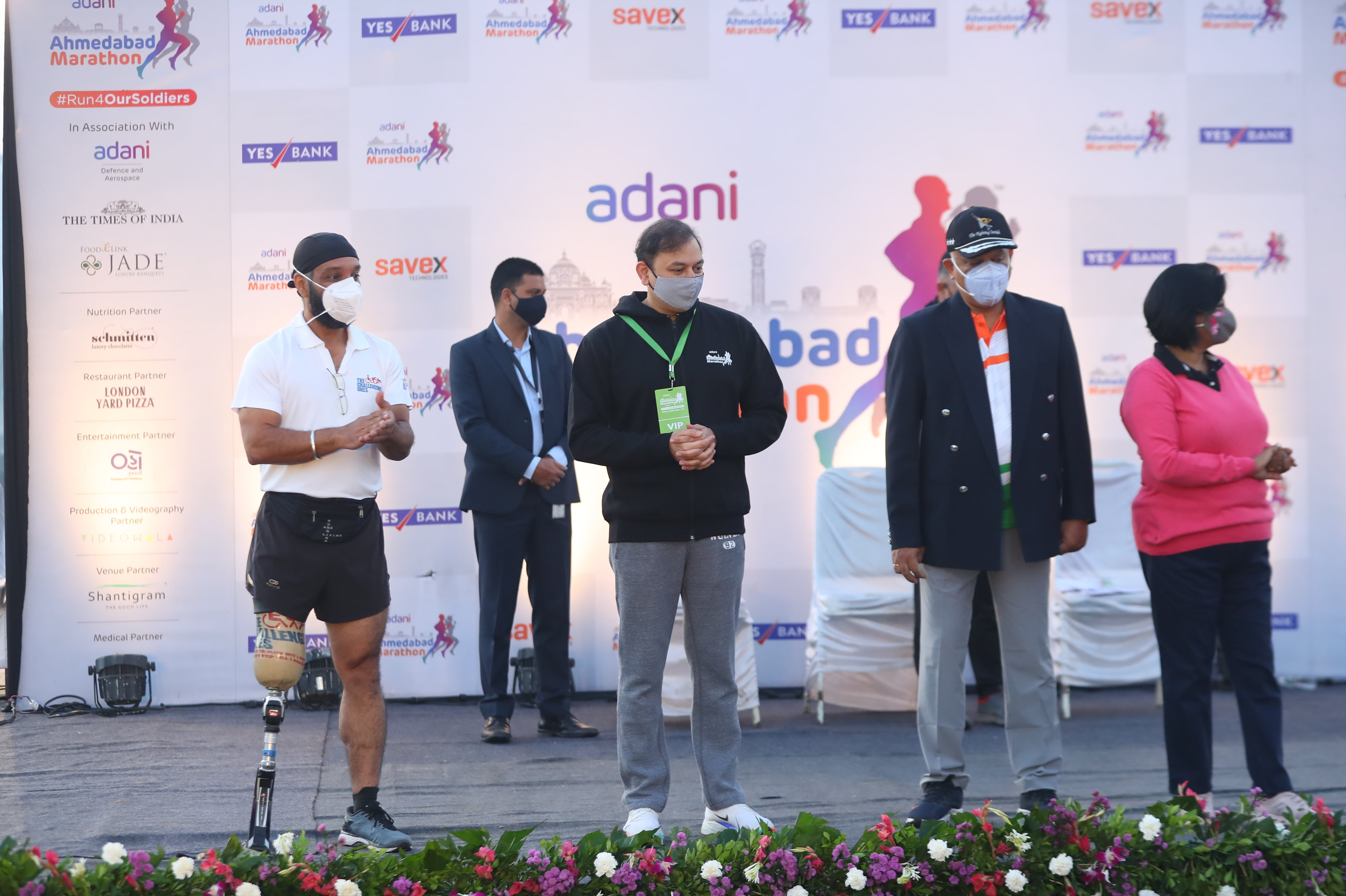 Adani Ahmedabad Marathon 2019 - 10 Km Run Flag Off