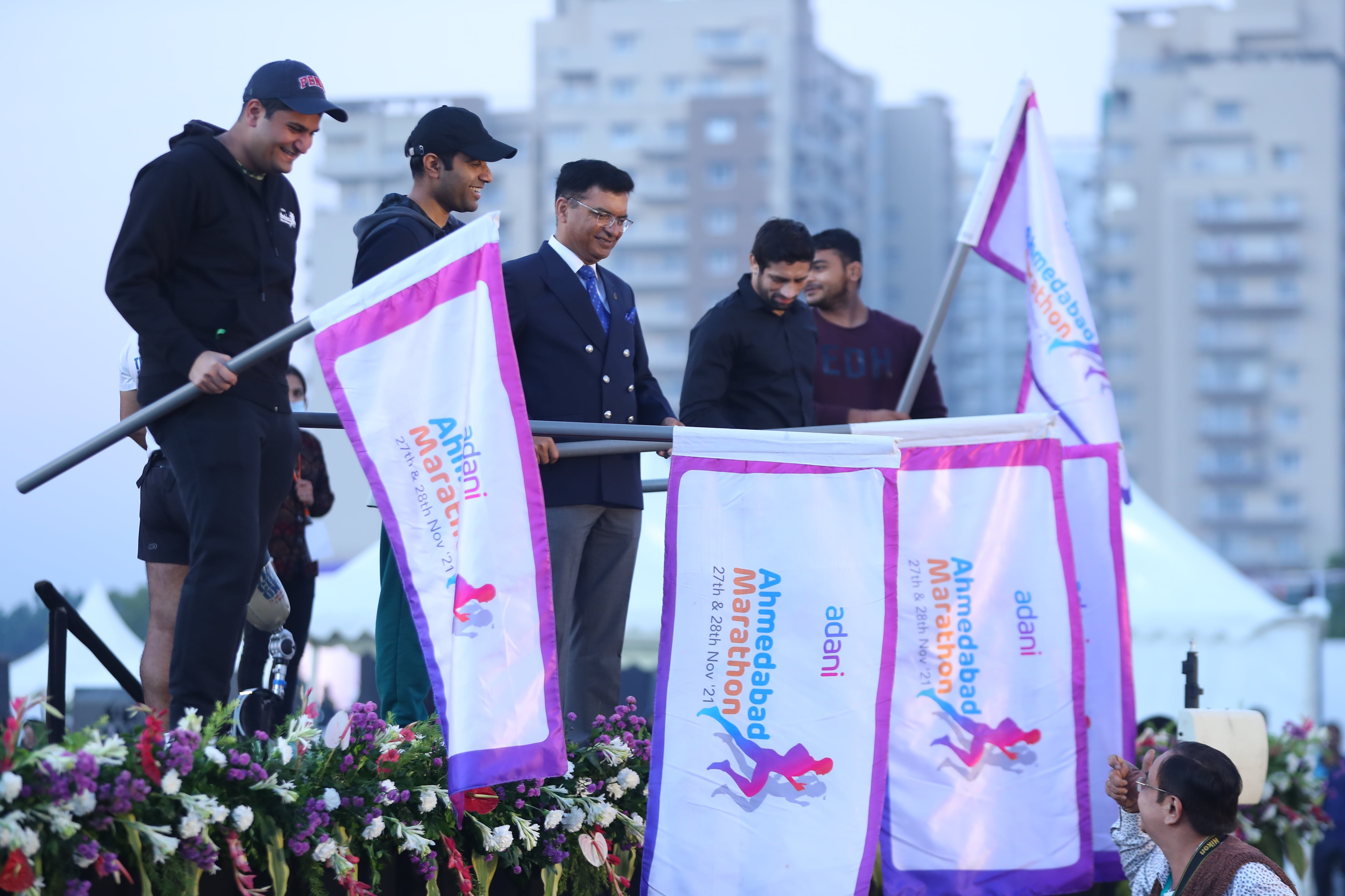 Adani Ahmedabad Marathon 2019 - 5 Km Run Flag Off