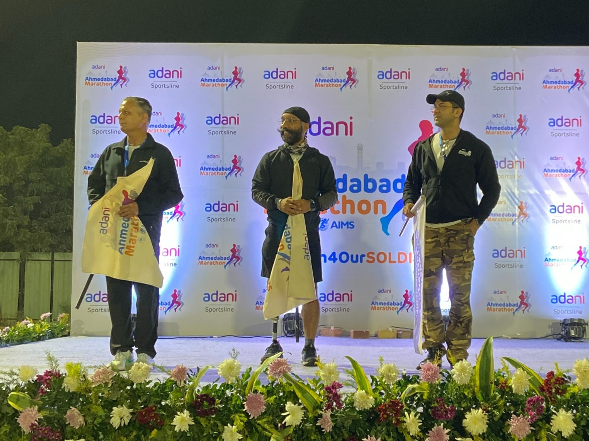 Adani Ahmedabad Marathon 2019 - 42 Km Flag Off